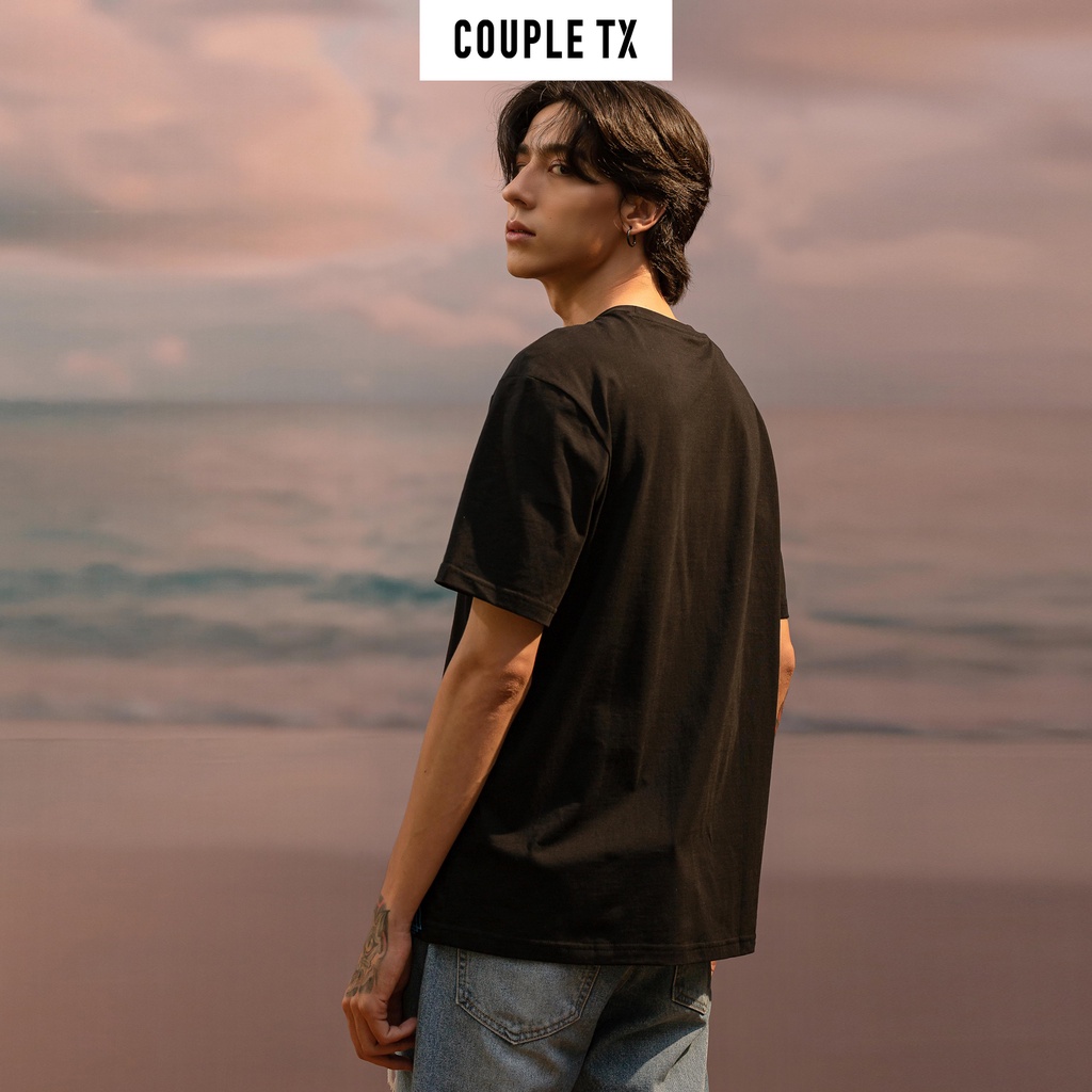 Áo Thun Nam Nữ IN Logo X Chuyển Màu Couple TX TS 147