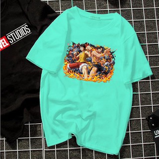 Áo thun Unisex Luffy cùng ACE