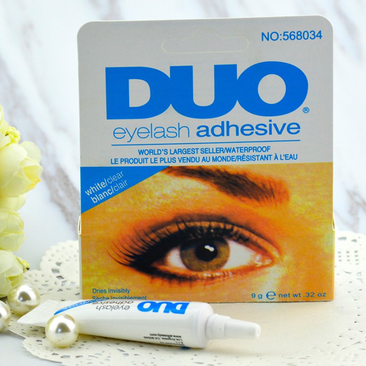 Keo dán mi giả Duo Eyelash Adhesive trong suốt chống nước dính siêu chắc