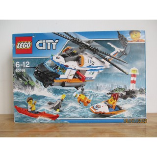 Bộ đồ chơi Lego City 60166 mô hình trực thăng cứu hộ biển