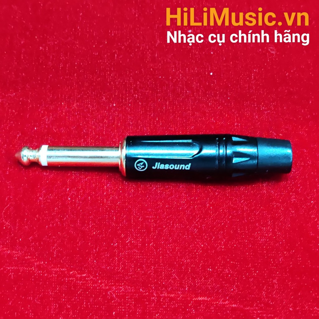 [Cửa Hàng Uy Tín] Giắc 6,5mm Jiasound mạ vàng, đầu thẳng