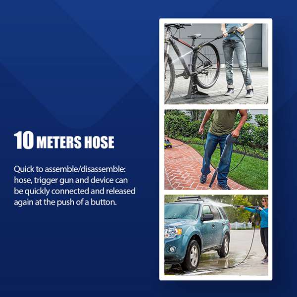 Vòi Xịt Nước Áp Suất Cao 10M Cho Karcher K2 K3 K4 K5 K6 K7