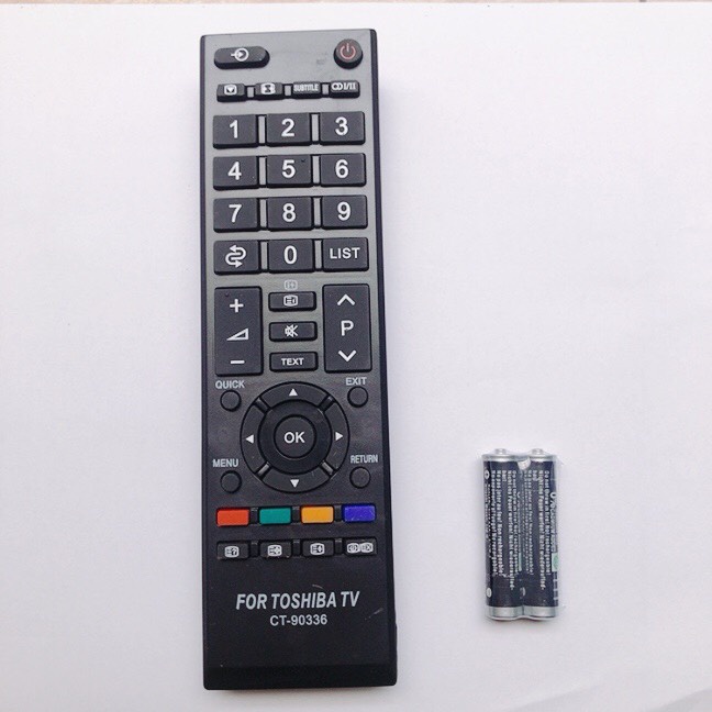 Điều Khiển Ti Vi TOSHIBA ( LED Và LCD ) tặng kèm pin AAA