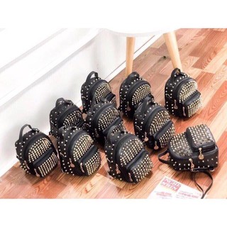Balo thời trang đính đinh siêu xinh