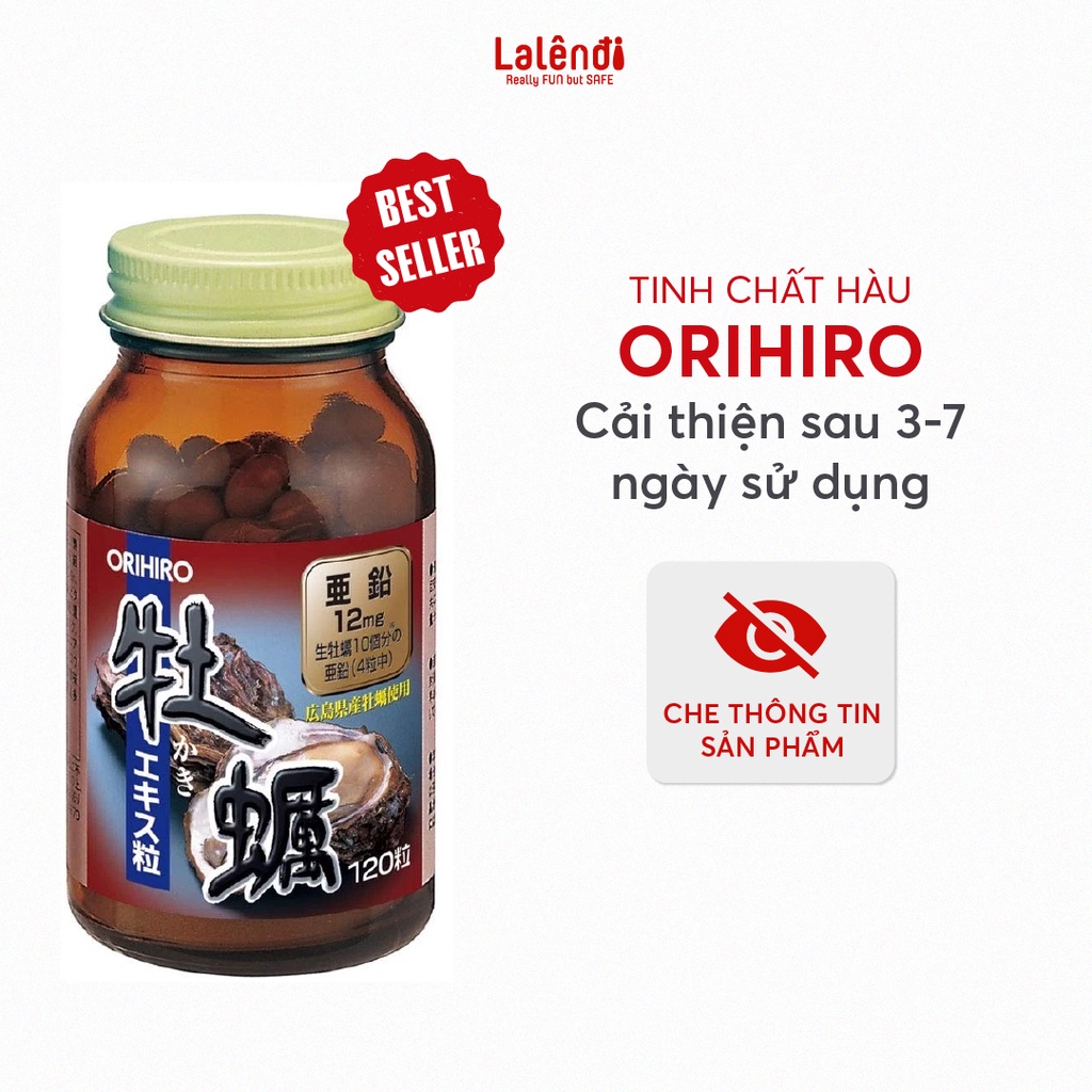 Tinh chất hàu biển Orihiro, thực phẩm chức năng hỗ trợ sinh lý nam giới, chính hãng Nhật Bản  | Lalendi Store
