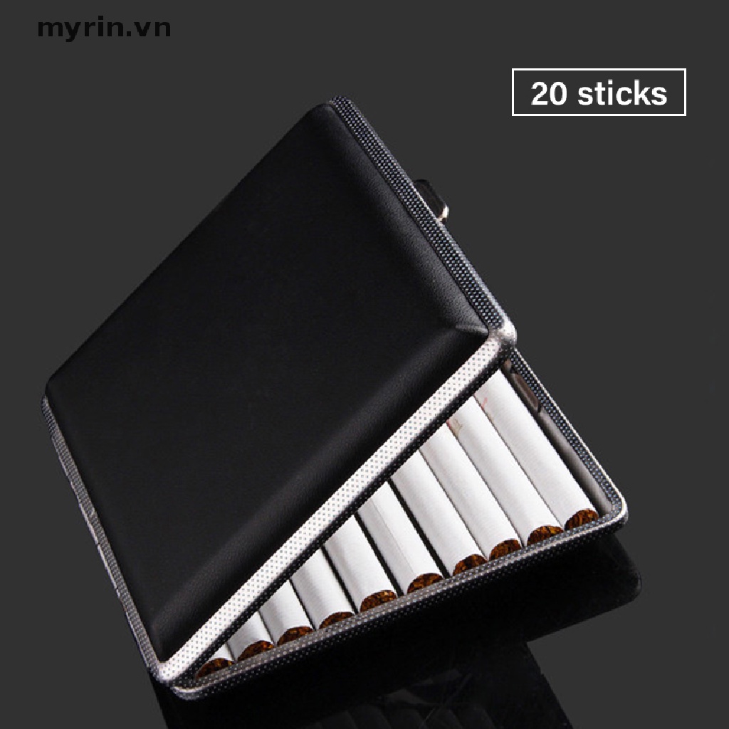 Hộp Da Đựng Thuốc Lá 20 Ngăn Tiện Lợi