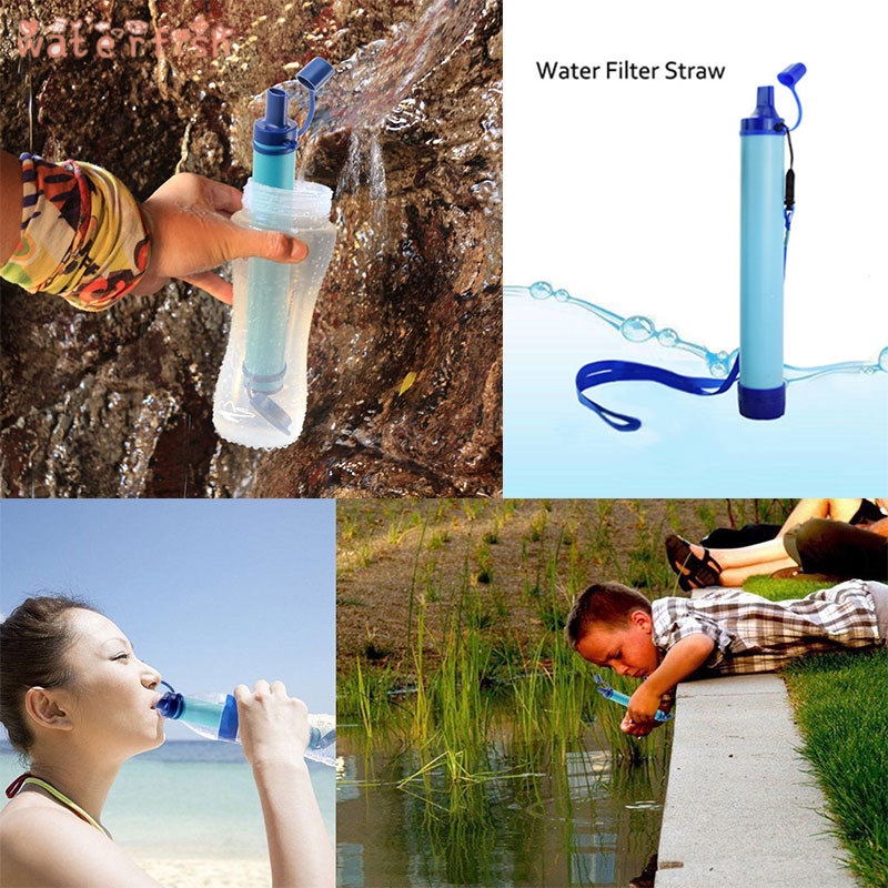 Dụng Cụ Lọc Nước Sinh Tồn Sử Dụng Khi Đi Cắm Trại