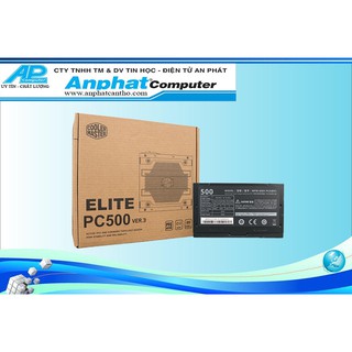 Nguồn Máy Tính công suất thực Cooler Master Elite V3 PC500 - Hàng Chính Hãng - Bảo hành 36 tháng