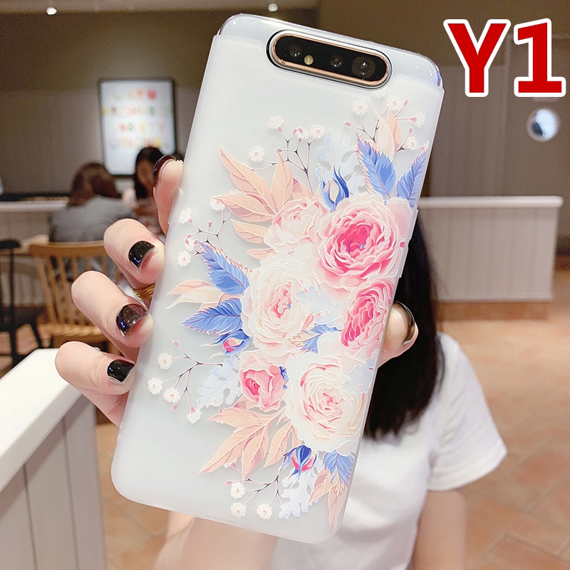 Ốp điện thoại mềm hoa xinh xắn cho Samsung A51 A71 J7 prime A80 A70 A50 A10 A20 A30 A6 S8 S9 S10 S20 Note 8 9 10 Plus | BigBuy360 - bigbuy360.vn