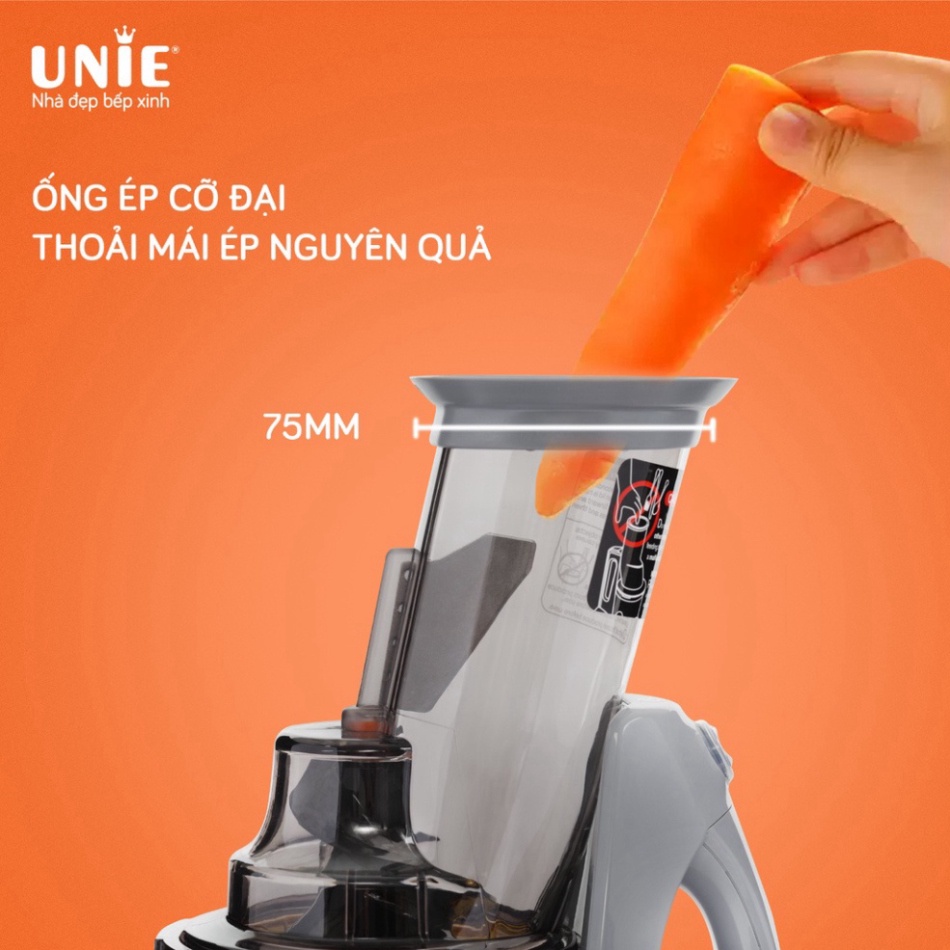 Máy Ép Chậm UNIE - UE580 công suất 240W - Bảo Hành Chính Hãng 1 Năm