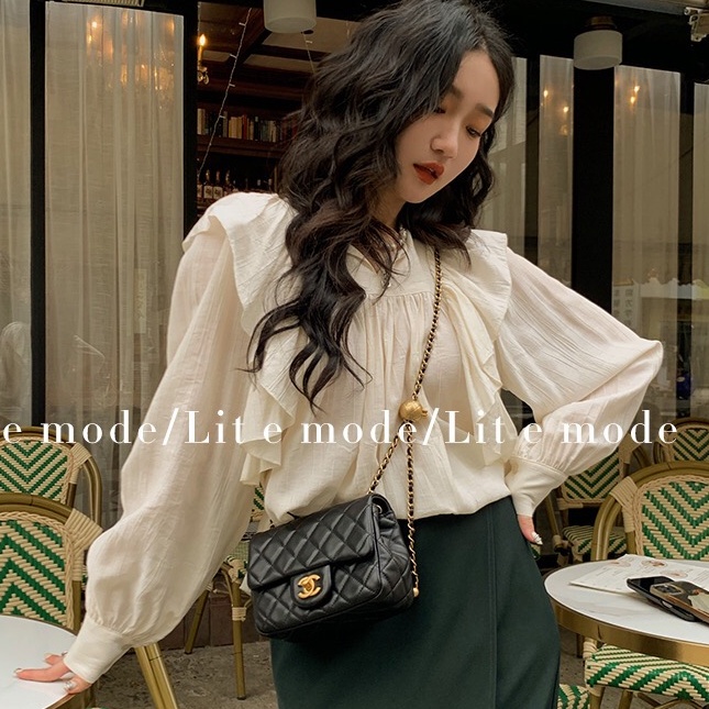 Áo Sơ Mi Tay Phồng Dài Thời Trang Mùa Xuân Mới Cho Nữ 2022