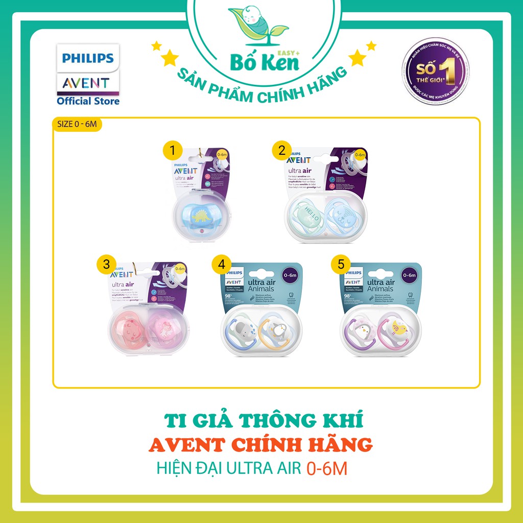 Shop Bố Ken Ty Giả Chỉnh Nha philips Avent [Hàng chính hãng]