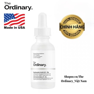 The Ordinary Hyaluronic Acid 2% + B5 Cấp nước, phục hồi da