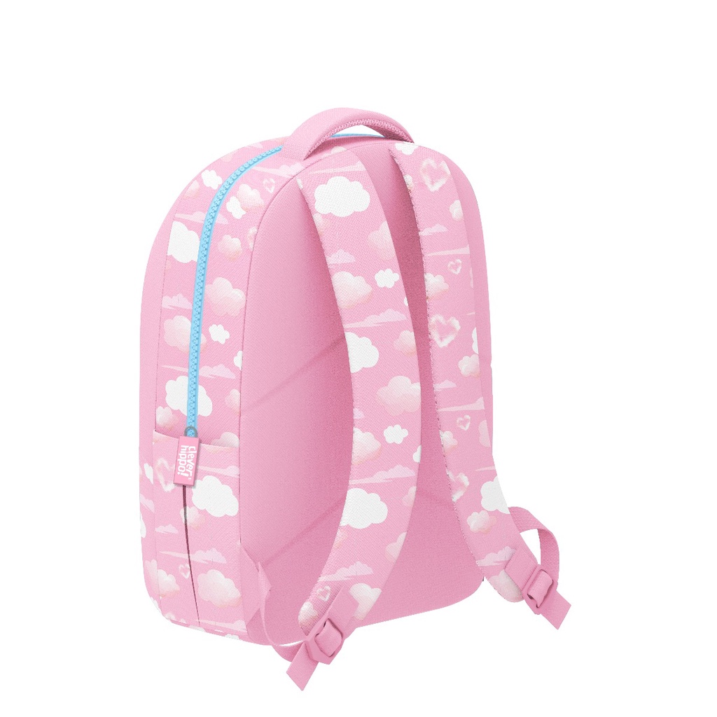Ba Lô Cho Bé CLEVER HIPPO Easy Go - Alpaca Tinh Nghịch Hồng BA0109/PINK