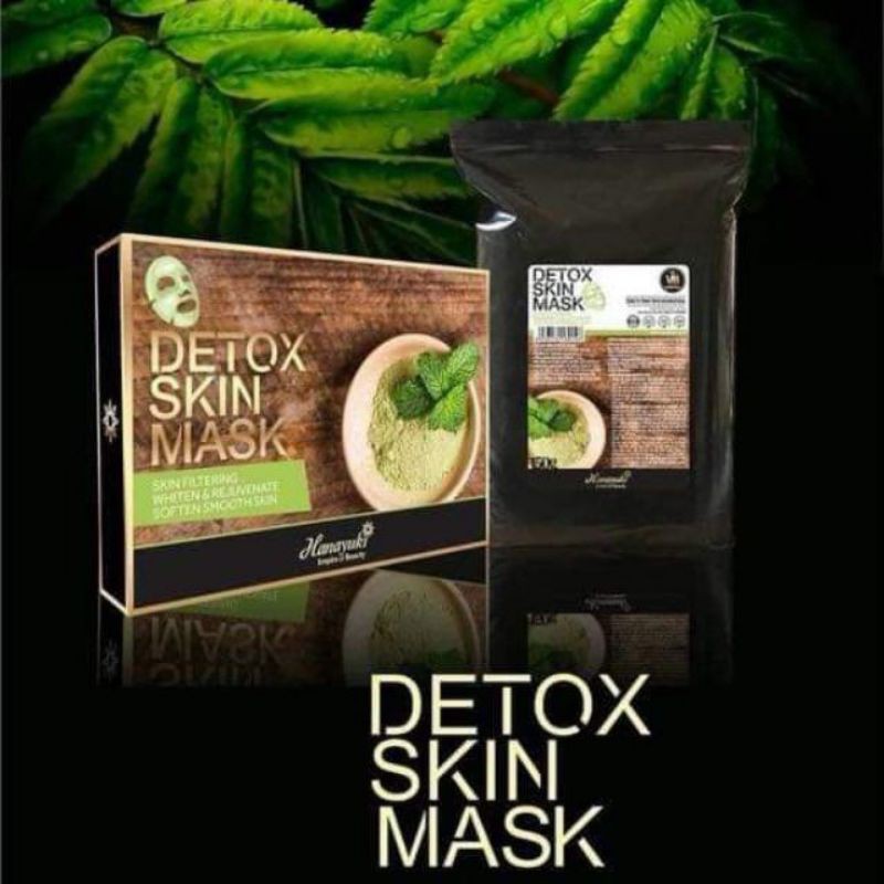 BỘT THẢI ĐỘC DA DETOX SKIN MASK HANAYUKI