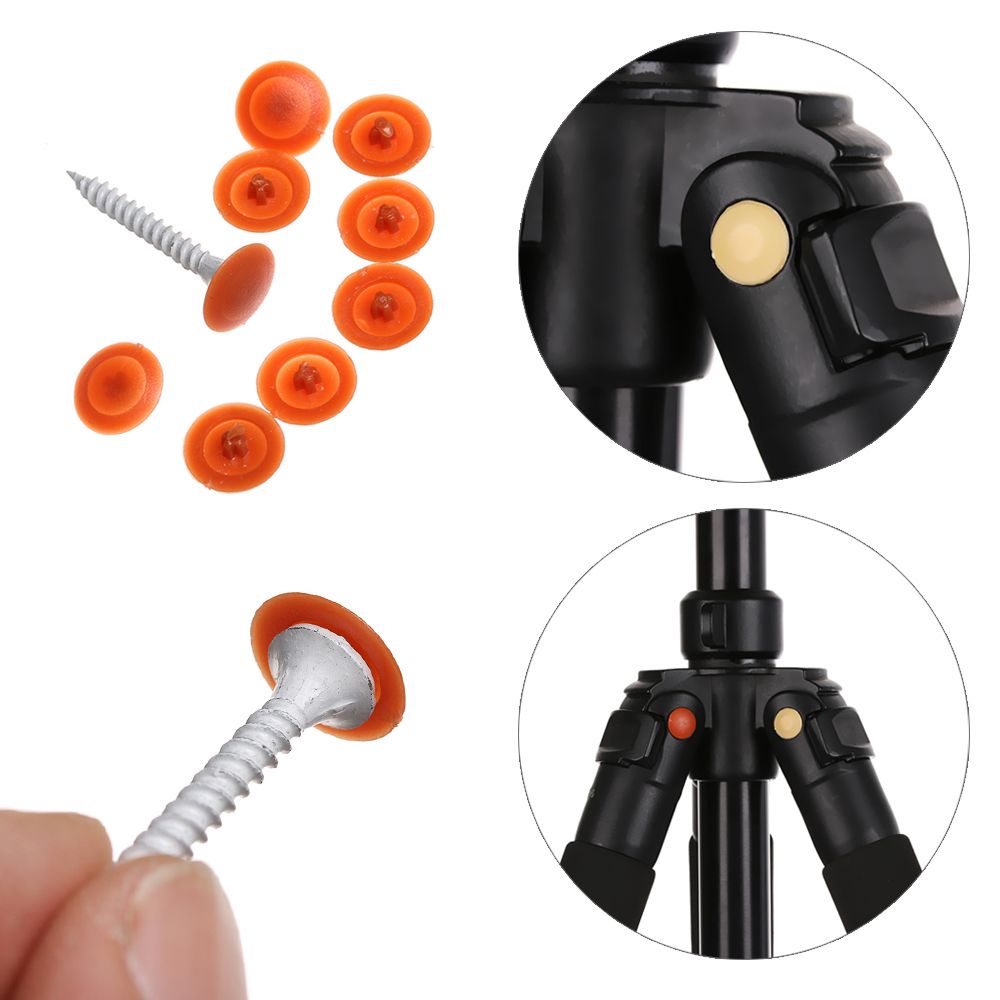 Set 200 nút bọc bảo vệ ốc vít chéo trang trí lỗ nhựa bên ngoài đồ nội thất