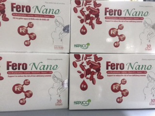 SẮT HỮU CƠ CHO PHỤ NỮ MANG THAI FERO NANO