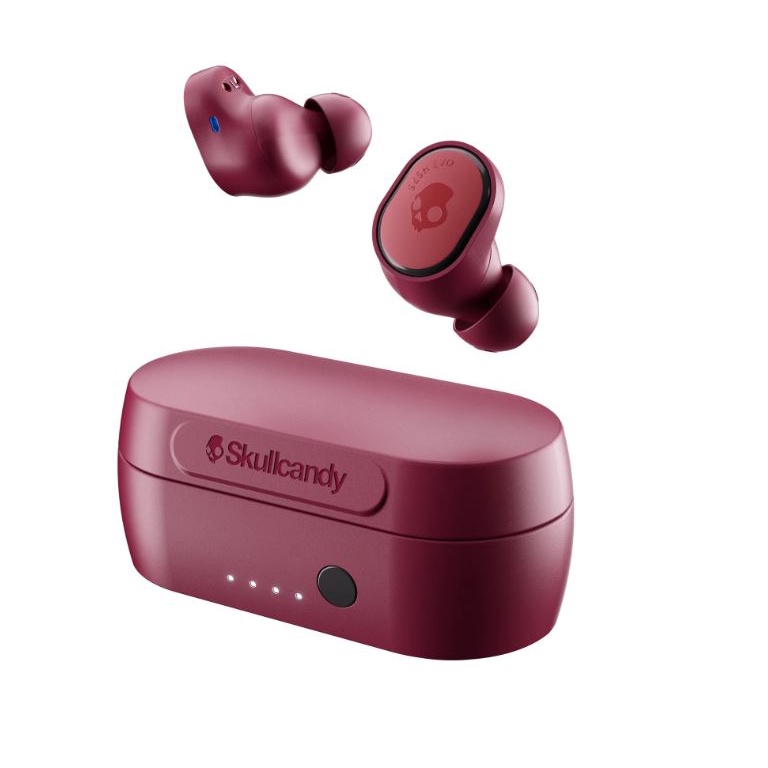 Tai nghe nhét tai bluetooth Skullcandy Sesh Evo True Wireless - Màu Deep Red - Hàng Chính Hãng
