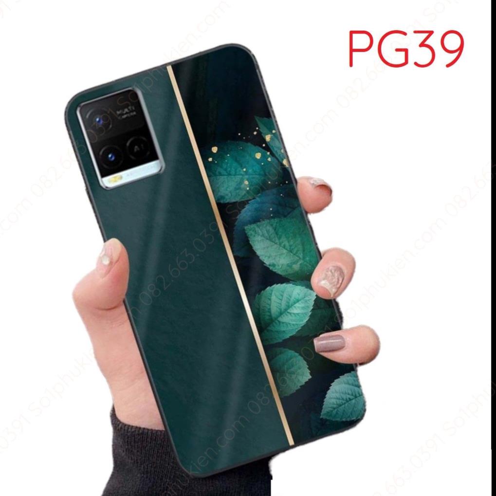 Ốp kính cường lực và dẻo in hình dành cho VIVO Y21 / Y21s / Y33s in hình đẹp nghệ thật họa tiết đẹp mắt