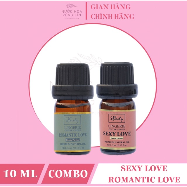 Nước Hoa Vùng Kín Sexy Love + Romantic Love