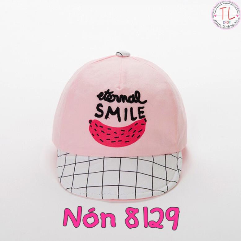 Nón cho trẻ em - Nón lưỡi trai SMILE xinh xắn