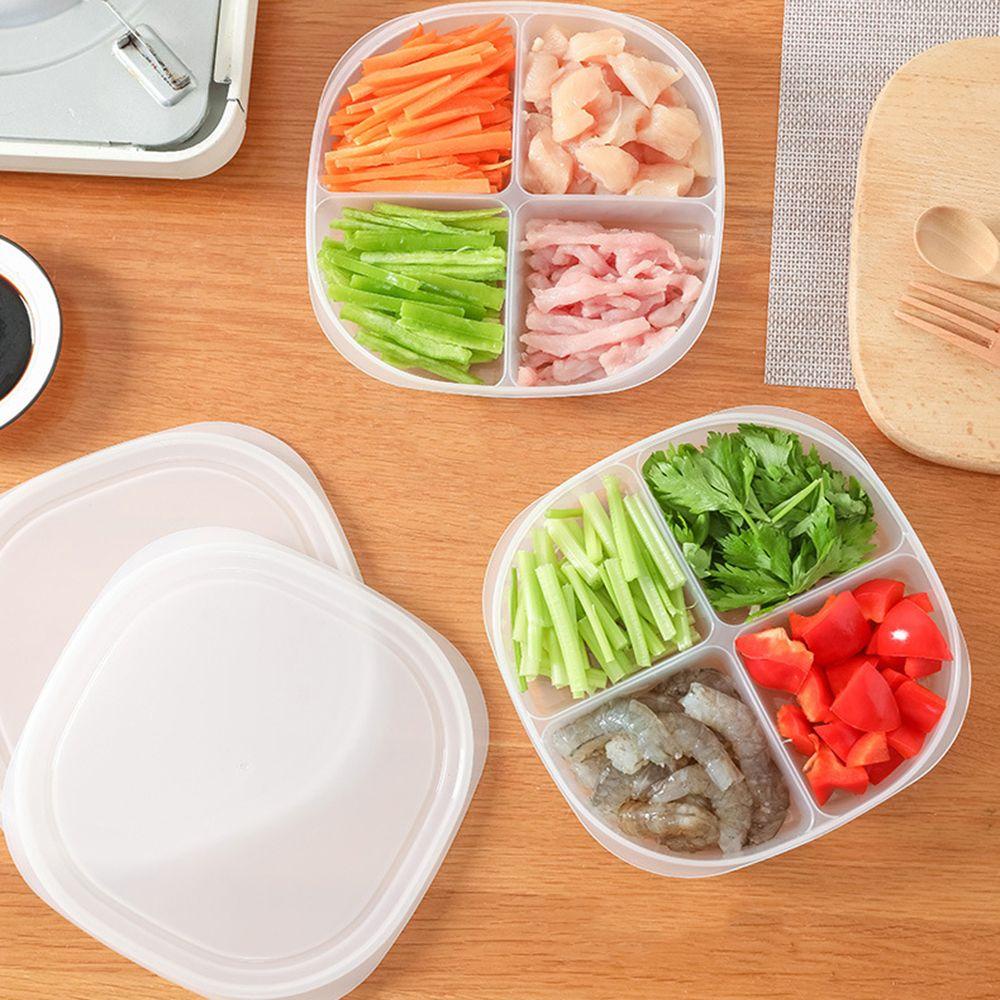 JUNE Hộp Nhựa Đựng Thực Phẩm Trong Tủ Lạnh Có Nắp Đậy Tiện Lợi