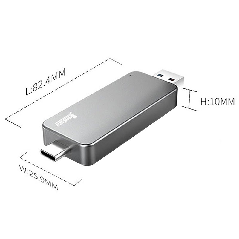 Ổ Cứng Di Động M.2 Ngff Ssd 128gb Sang Usb3.1 Gen1 Type C | BigBuy360 - bigbuy360.vn