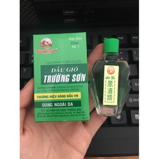 ✅ Dầu gió Trường Sơn chai 6ml
