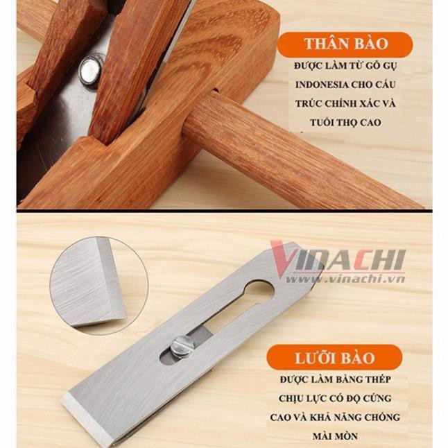 Bào Gỗ Cầm Tay, Máy Bào Gỗ Bào Mịn Tất Cả Các Loại Gỗ - 1 Cái