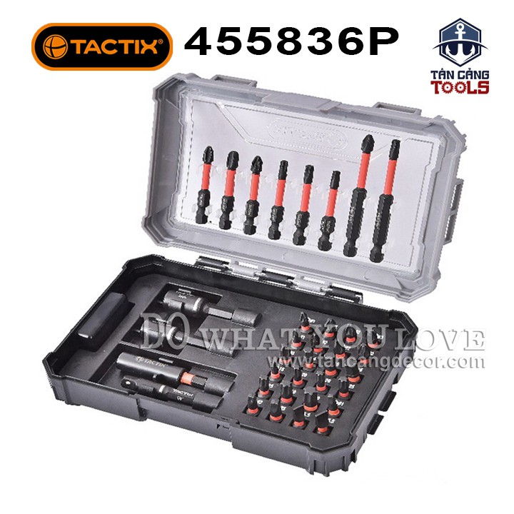 BỘ TUA VÍT 36 CHI TIẾT TACTIX 455836P