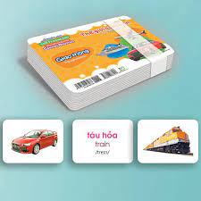 Flashcard cho bé - Bộ thẻ học thông minh Glenn Doman TNBOOKS Thế Giới Xung Quanh - Giáo dục sớm cho bé