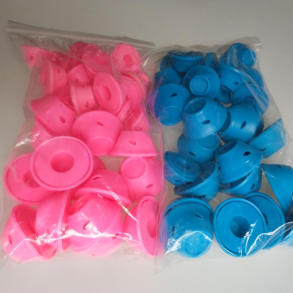 Bộ 30 Dụng Cụ Uốn Tóc Bằng Silicon Hình Nấm Mềm Không Dùng Nhiệt