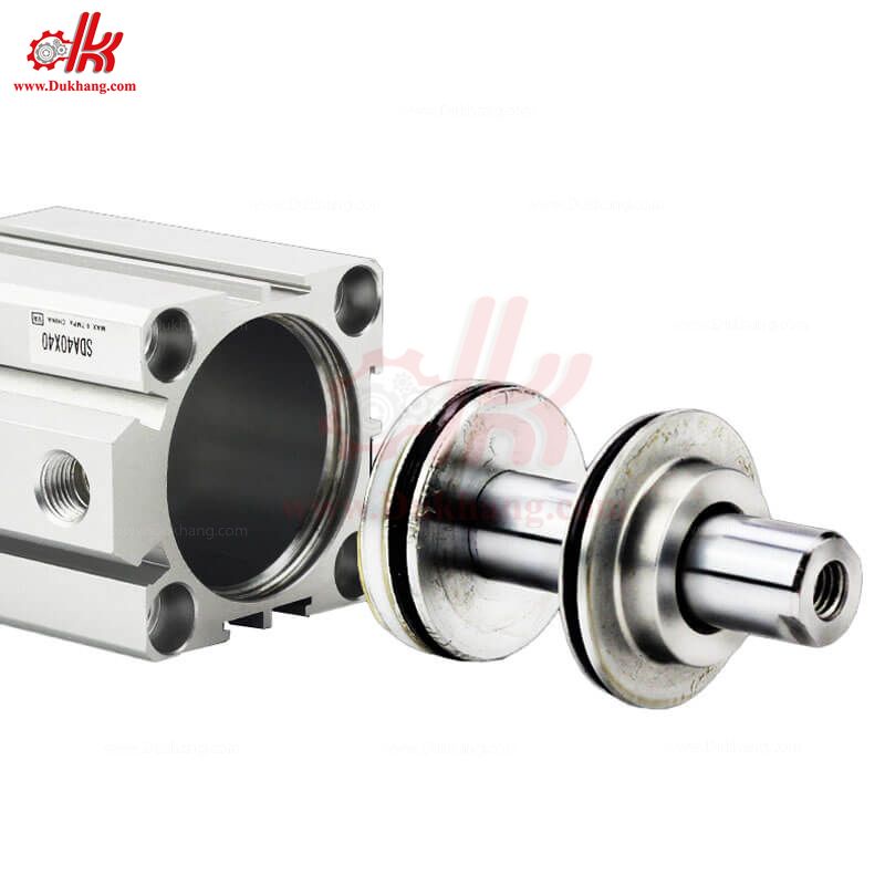 Xi lanh khí nén SDA32 40 50 -Xy lanh khí nén compact SDA -Xilanh vuông ren trong