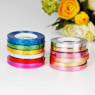 1-10m Dây Ruy Băng Màu Sắc laser Trang Trí Túi Kẹo Bong Bóng Tiệc Cưới diy
