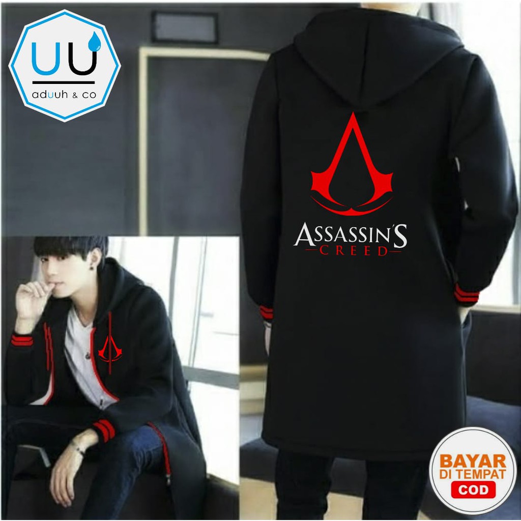 Áo Khoác Phong Cách Game Assassin 's Creed Độc Đáo