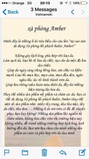 [NEW] Xà phòng Hổ Phách Balan