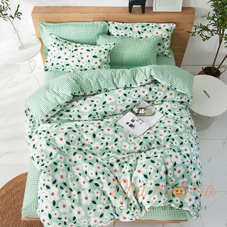 [HÀNG NHẬP KHẨU - VẢI SIÊU ĐẸP] BỘ CHĂN GA GỐI COTTON POLY HOA CÚC MÙA HÈ 2020 - Nha_momo