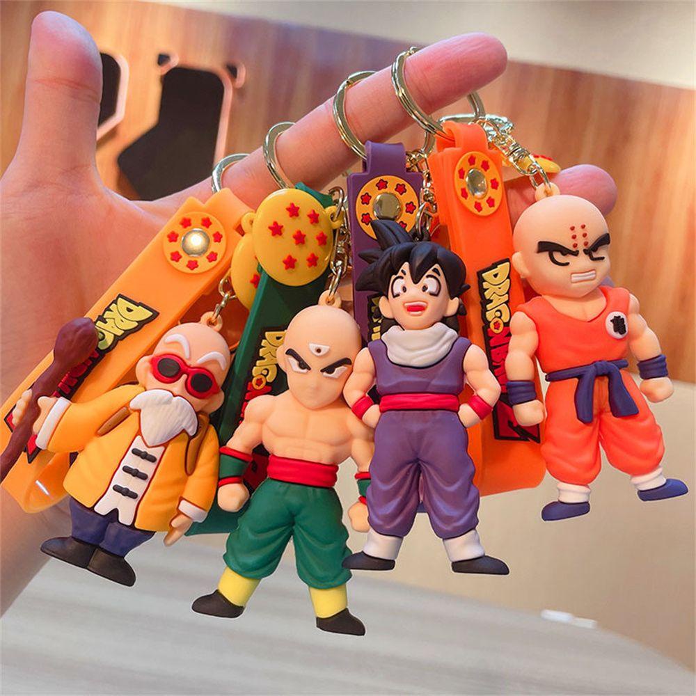 Móc Khóa Silicon Hình Nhân Vật Son Goku Trong Dragon Ball Z AVALENTINE