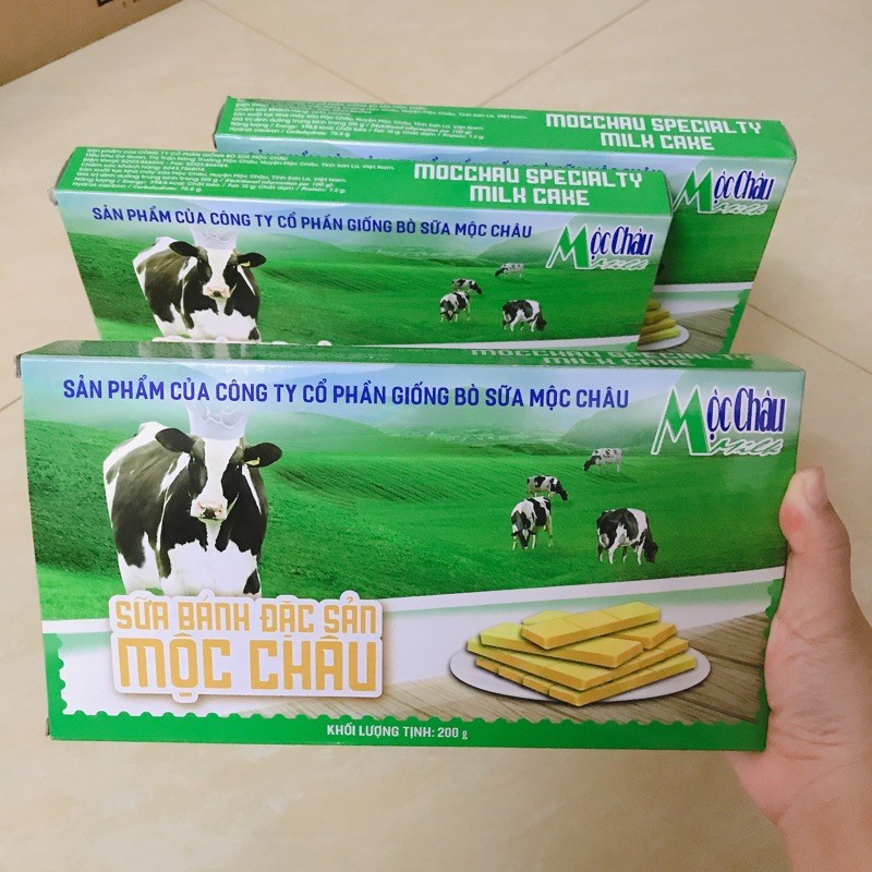 Đặc sản bánh sữa Mộc Châu (date mới nhất)