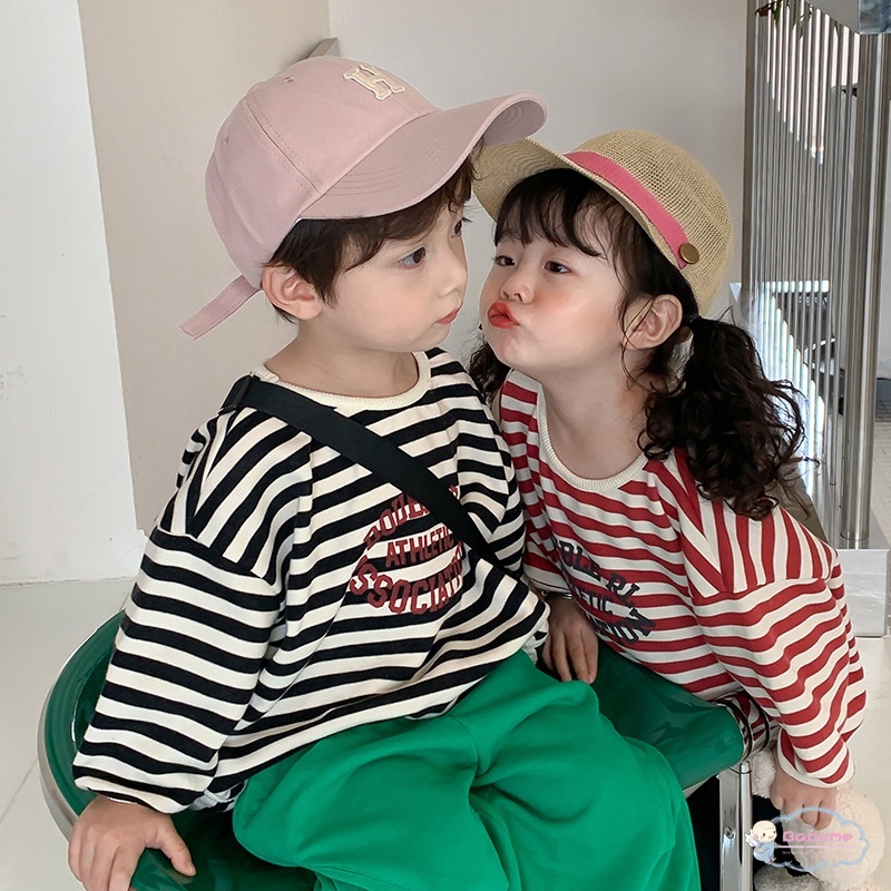 Áo Sweater Kẻ Sọc Thời Trang Hàn Quốc Cho Bé