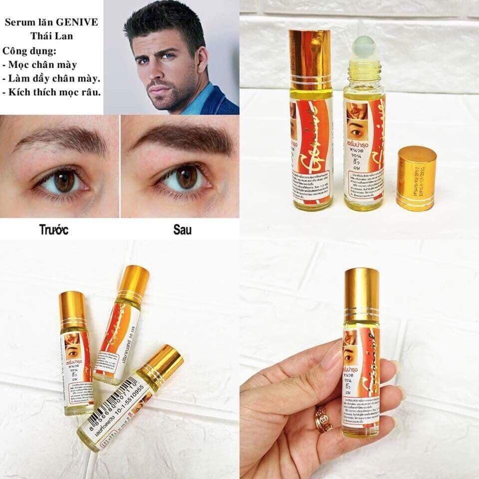 Serum kích thích mọc râu chân mày lông mi Genive Thái Lan