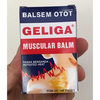 Dầu Nóng - Dầu Cù Là Lửa Geliga 40Gr (Indonesia)