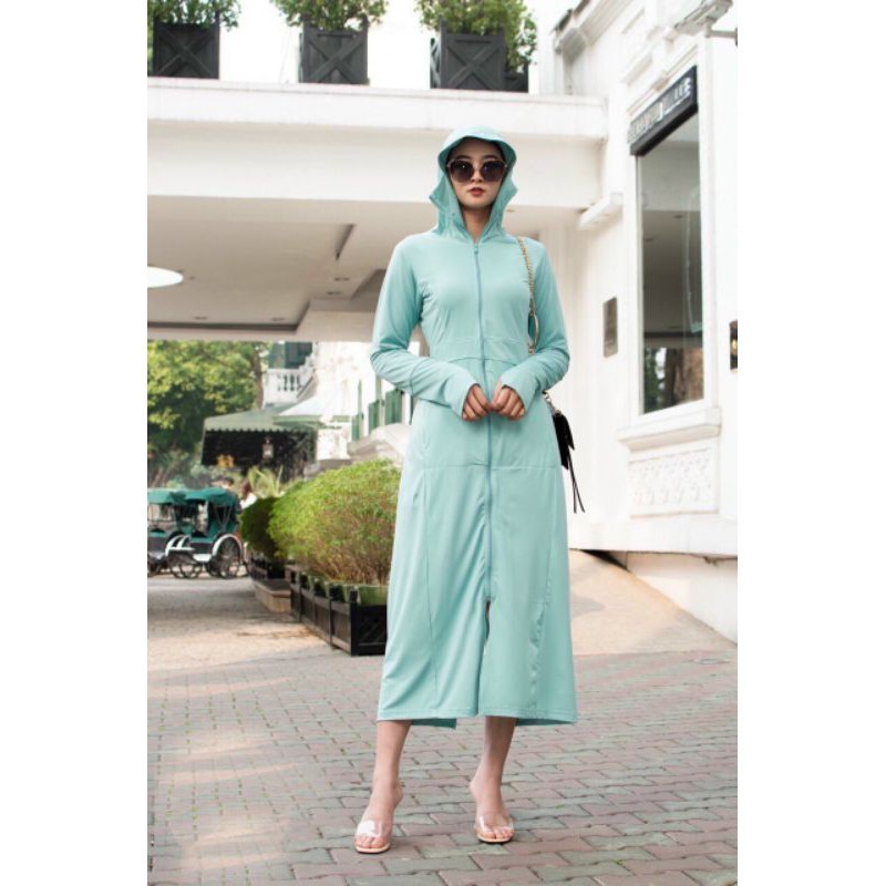 Áo chống nắng nữ dáng dài thông hơi, chống tia UV, Full size nhiều màu | BigBuy360 - bigbuy360.vn