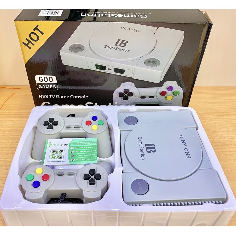 Chơi Game Giải Trí HD Bộ Máy Chơi Game IB -600 Game Cổ Điển Phiên Bản AV Dùng Thông Dụng Cho Mọi Tivi