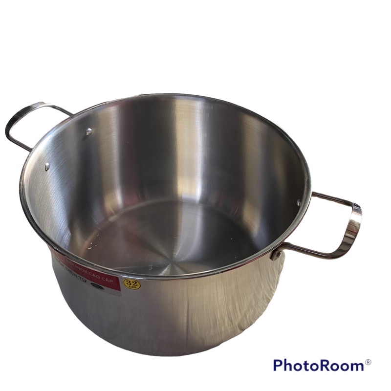Nồi inox cao cấp thân cao nắp inox. Dùng được bếp từ. Size từ16-18-20-22-24-26-28-30-32cm