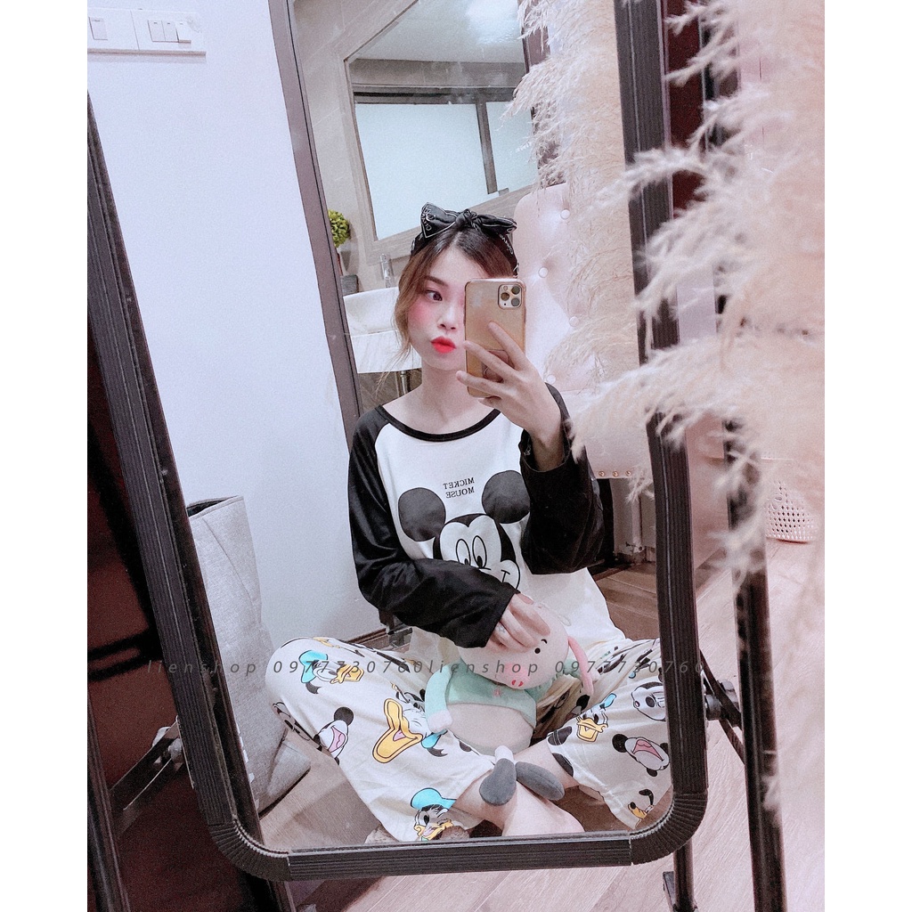 Bộ mặc nhà hình dễ thương [ảnh thật] | BigBuy360 - bigbuy360.vn