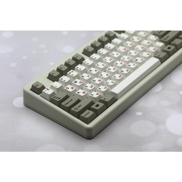 Nút Bàn Phím Cơ PBT Nhuộm Màu Đỏ Phong Cách Nga Chính Hãng Cao Cấp 150 Phím Cho Bàn Phím Cơ