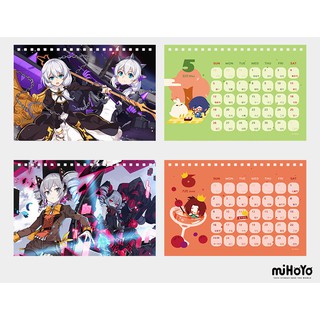 [miHoYo Official x Yamete Shop][Order] Lịch Để Bàn 2019 Honkai Impact 3