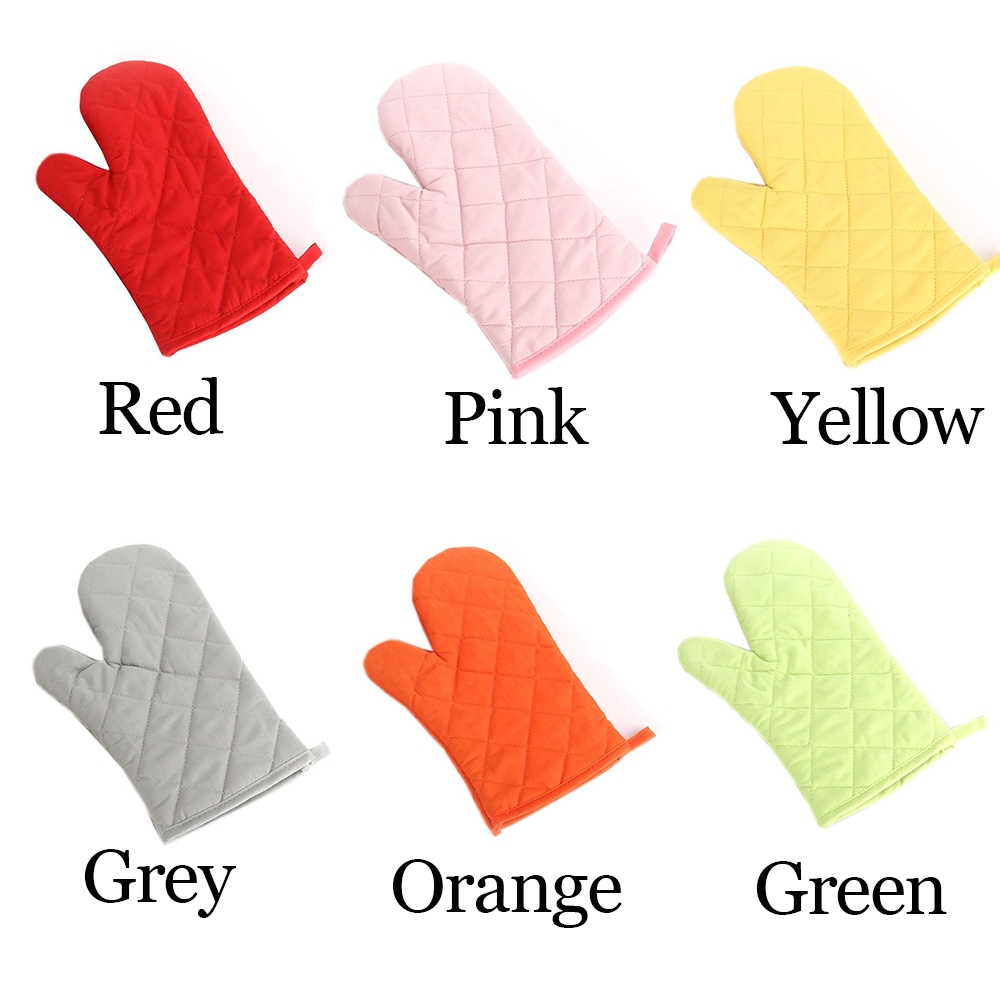 Găng tay vải cách nhiệt chống trượt dùng lò nướng nhà bếp