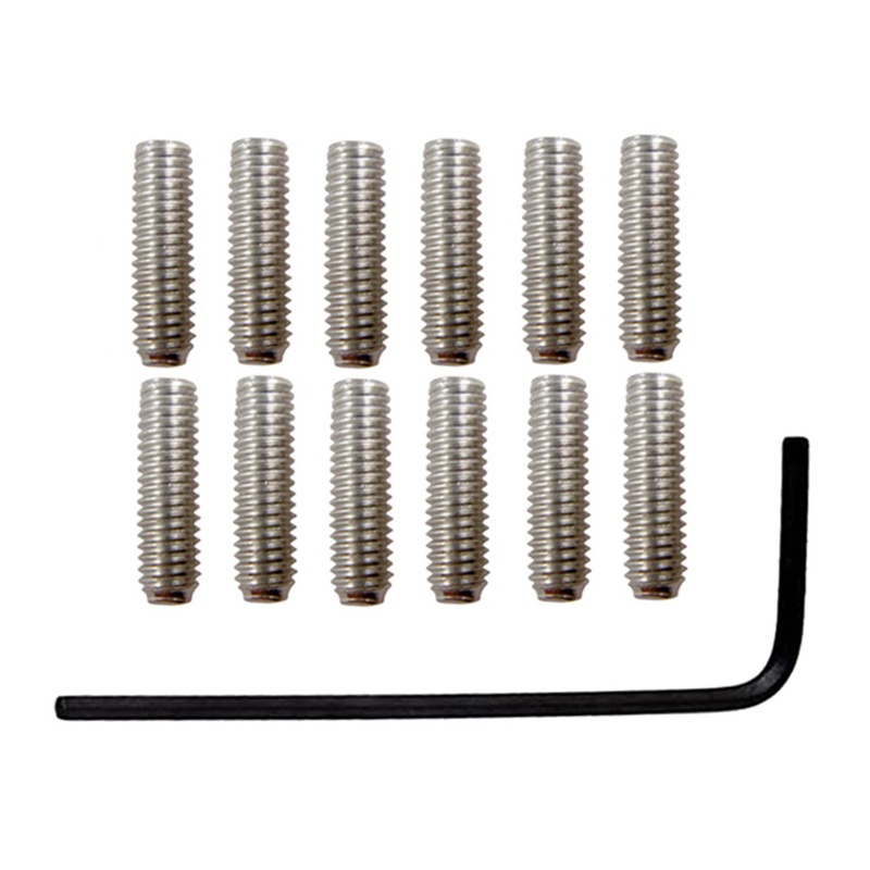Bộ 12 Ốc Vít Lục Giác Dài (4-4 X 3 / 8 &quot;) Có Thể Điều Chỉnh Độ Cao Tiện Dụng